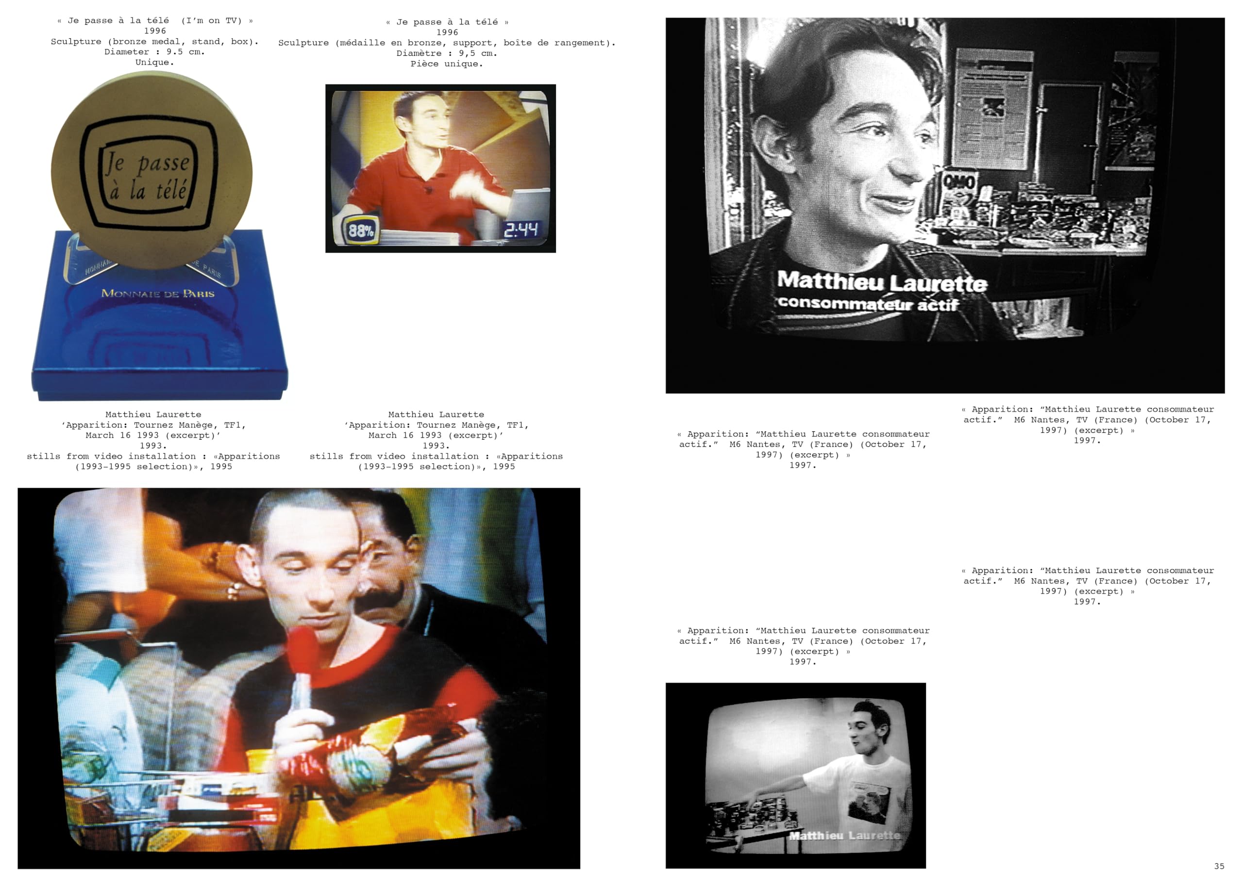 Matthieu Laurette: une monographie dérivée (1993-2023)