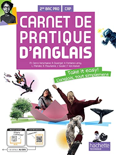 Carnet de pratique Anglais 2de BAC PRO / CAP - Livre élève - Ed. 2023