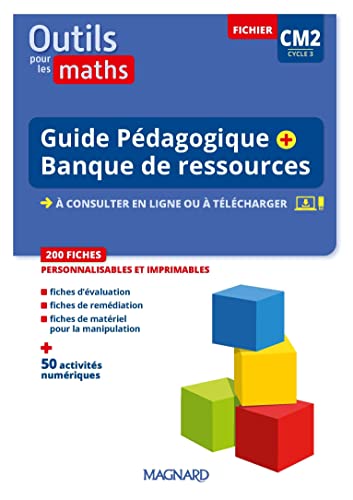 Outils pour les maths: CM2: guide pédagogique + banque de ressources à télécharger (édition 2023)