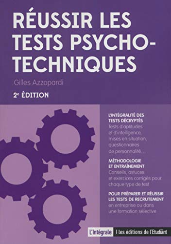 Réussir les tests psychotechniques (2e édition)