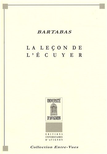 La Leçon de l'écuyer