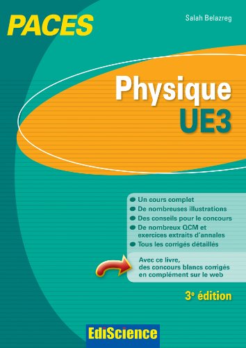 Physique-UE3 PACES - 3e éd. - Salah Belazreg