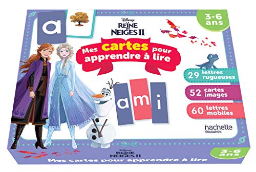 Mes cartes pour apprendre à lire avec La reine des neiges II: 3-6 ans