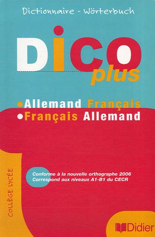 Dicoplus: dictionnaire allemand-français, français-allemand