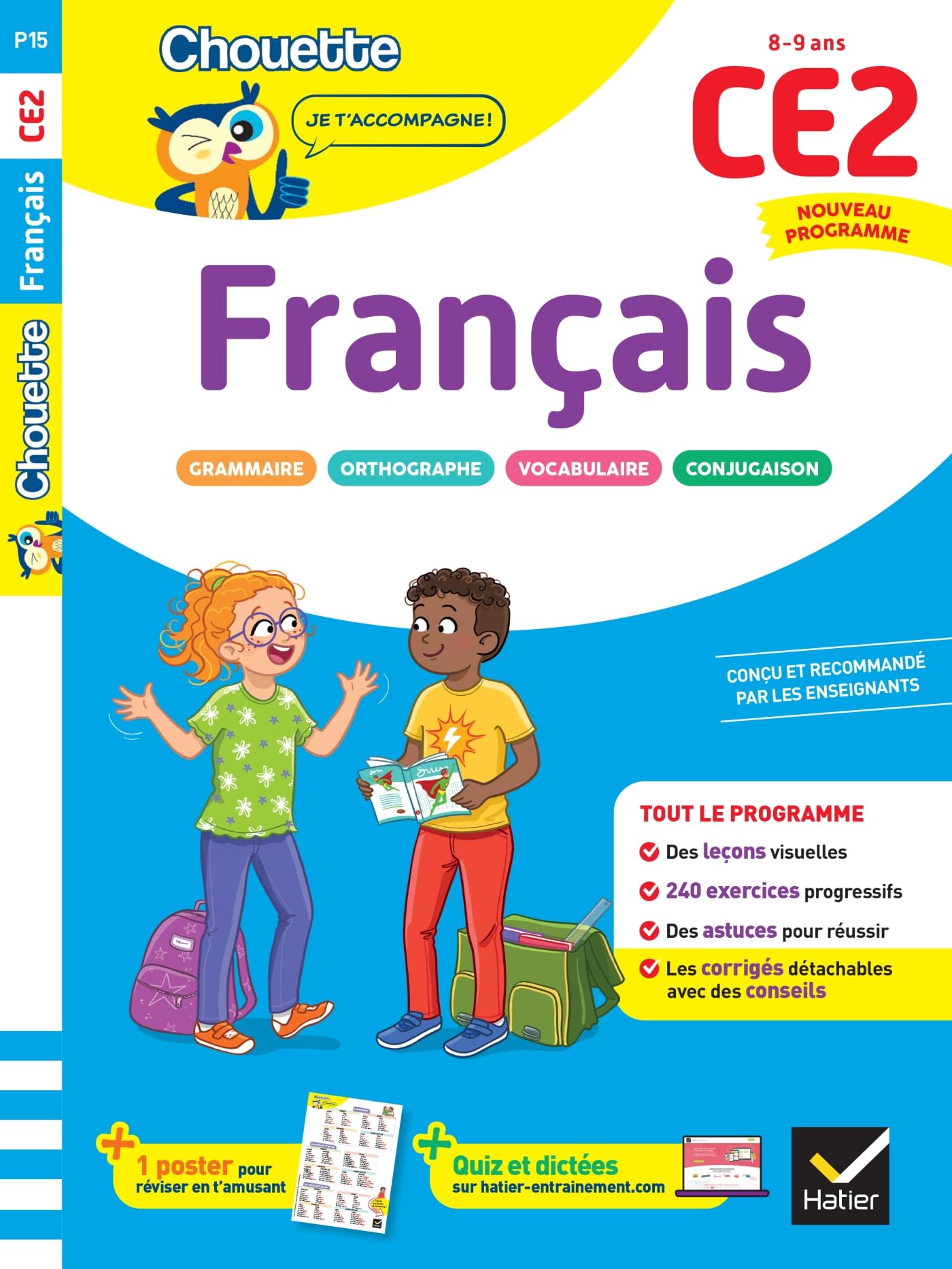 Français CE2 - Cahier de soutien nouveau programme - Leçons et exercices corrigés