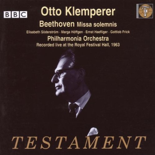 Missa solemnis - CD