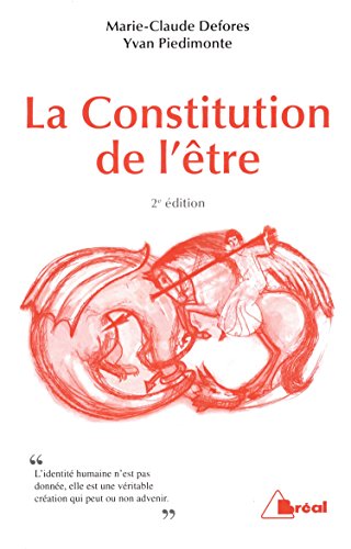 La constitution de l'être (2e édition)