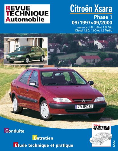 ETAI Revue technique auto pour CITROËN: Xsara (Ref: 22908)