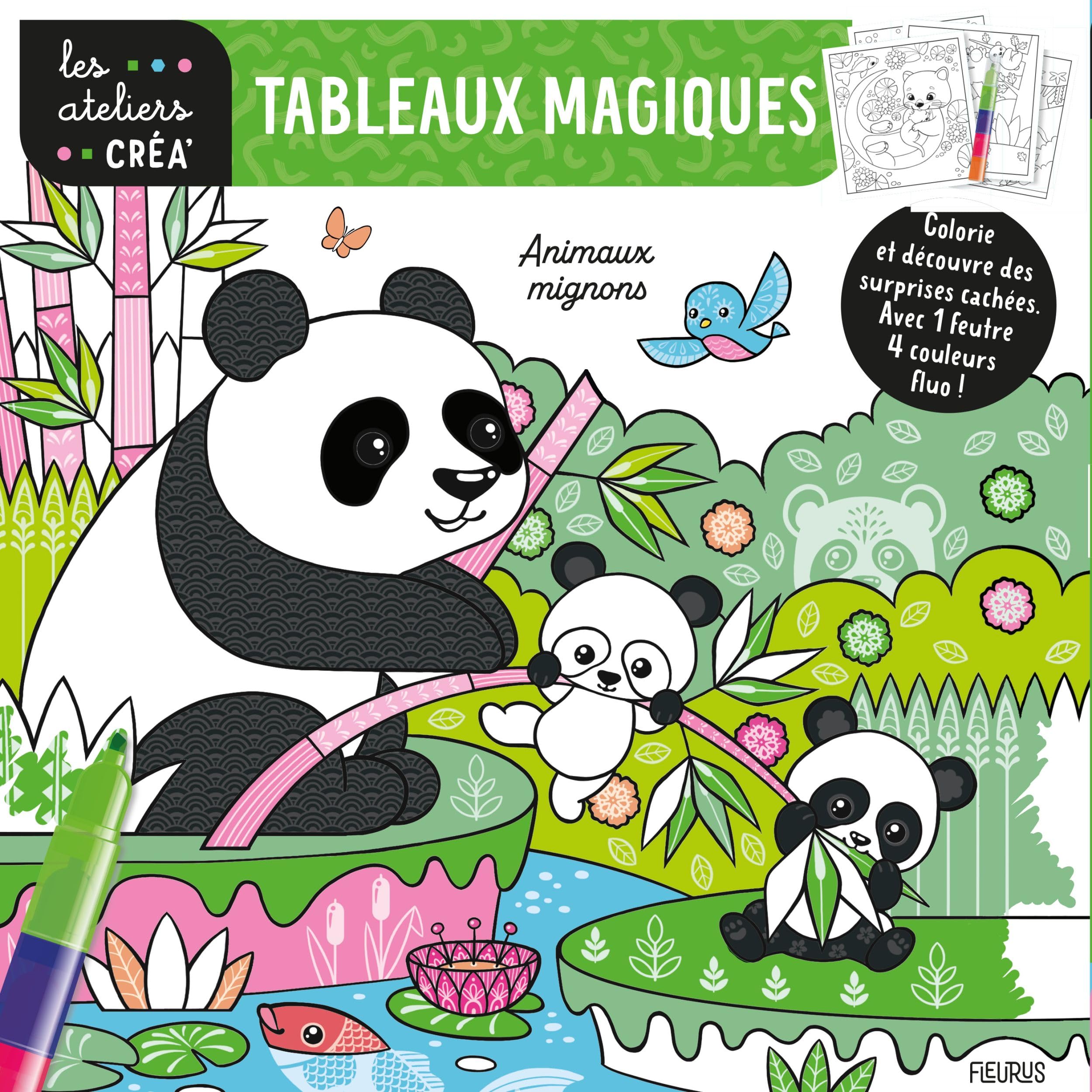 Tableaux magiques - animaux mignons