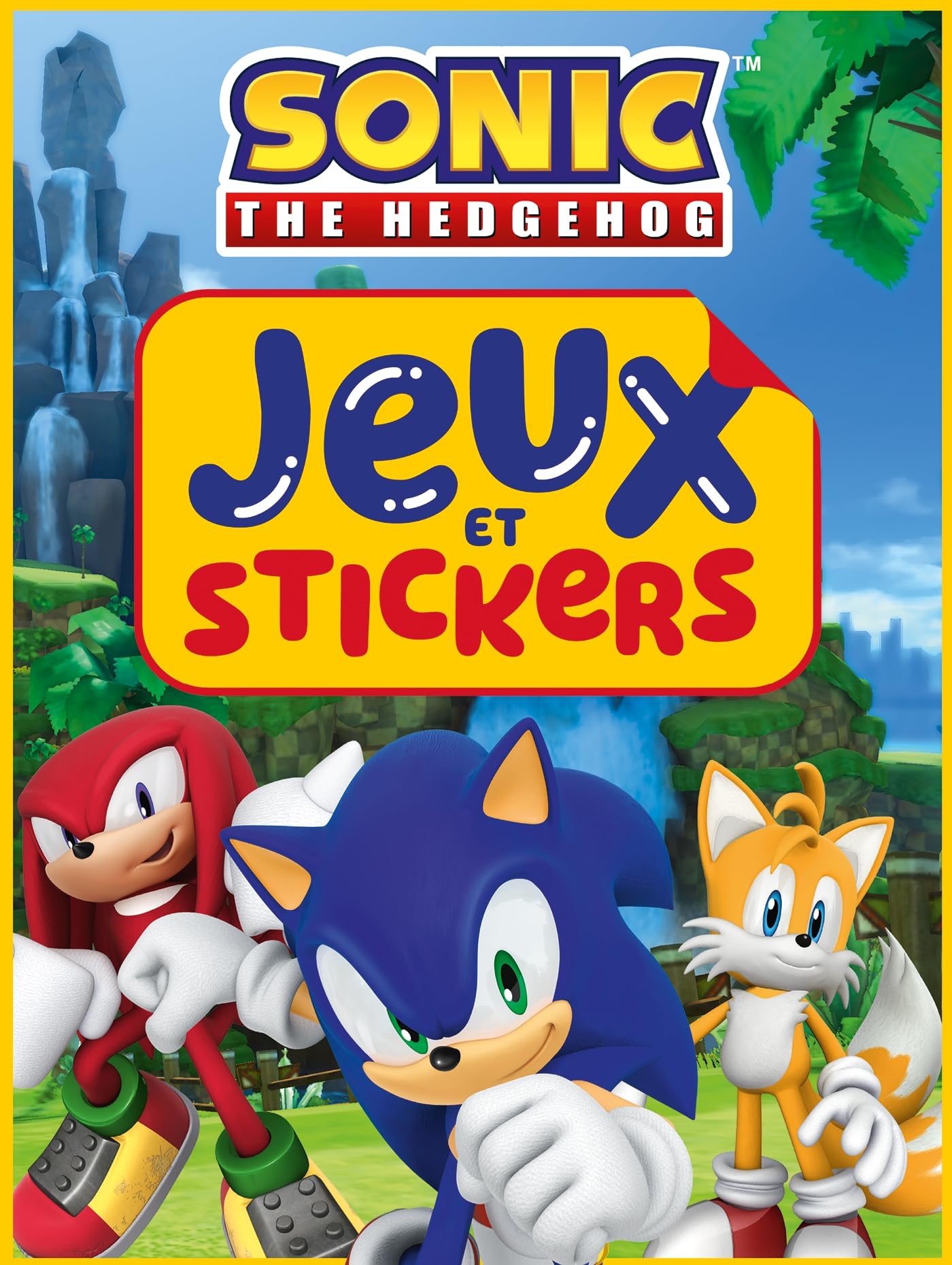 Sonic: Jeux et stickers: Activités et autocollants