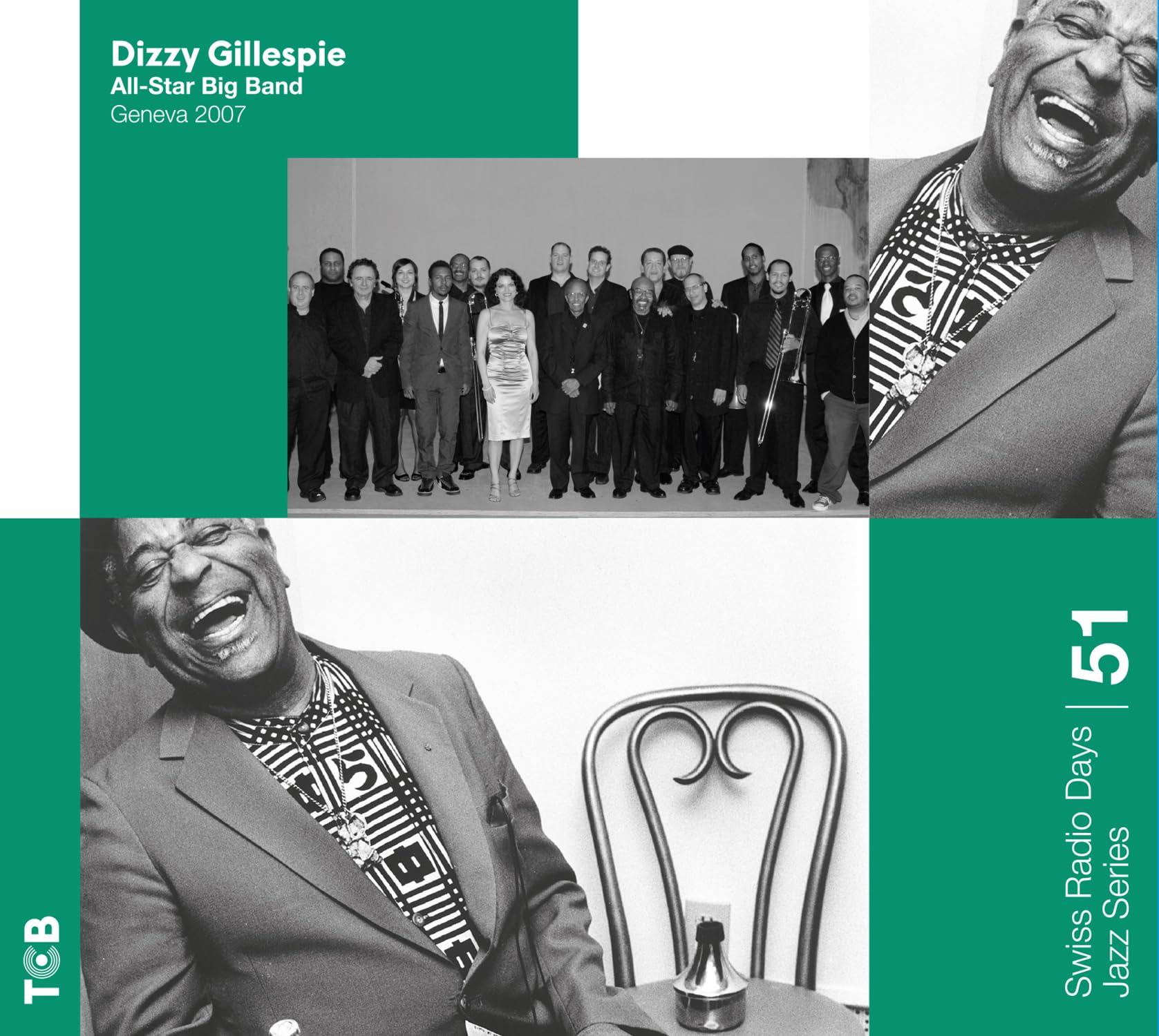 Swiss Radio Days Jazz Series, vol. 51 - Dizzy Gillespie All Star Big Band, Genève 2007 - CD