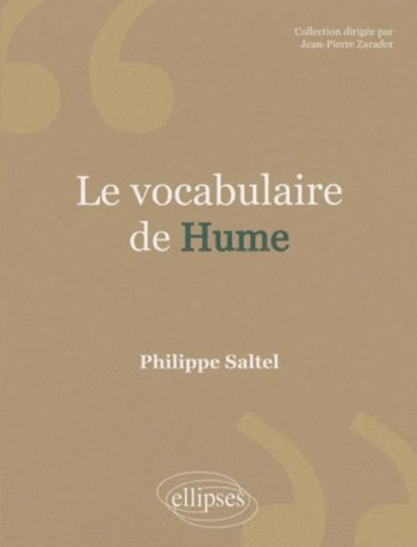 Le vocabulaire de: Hume