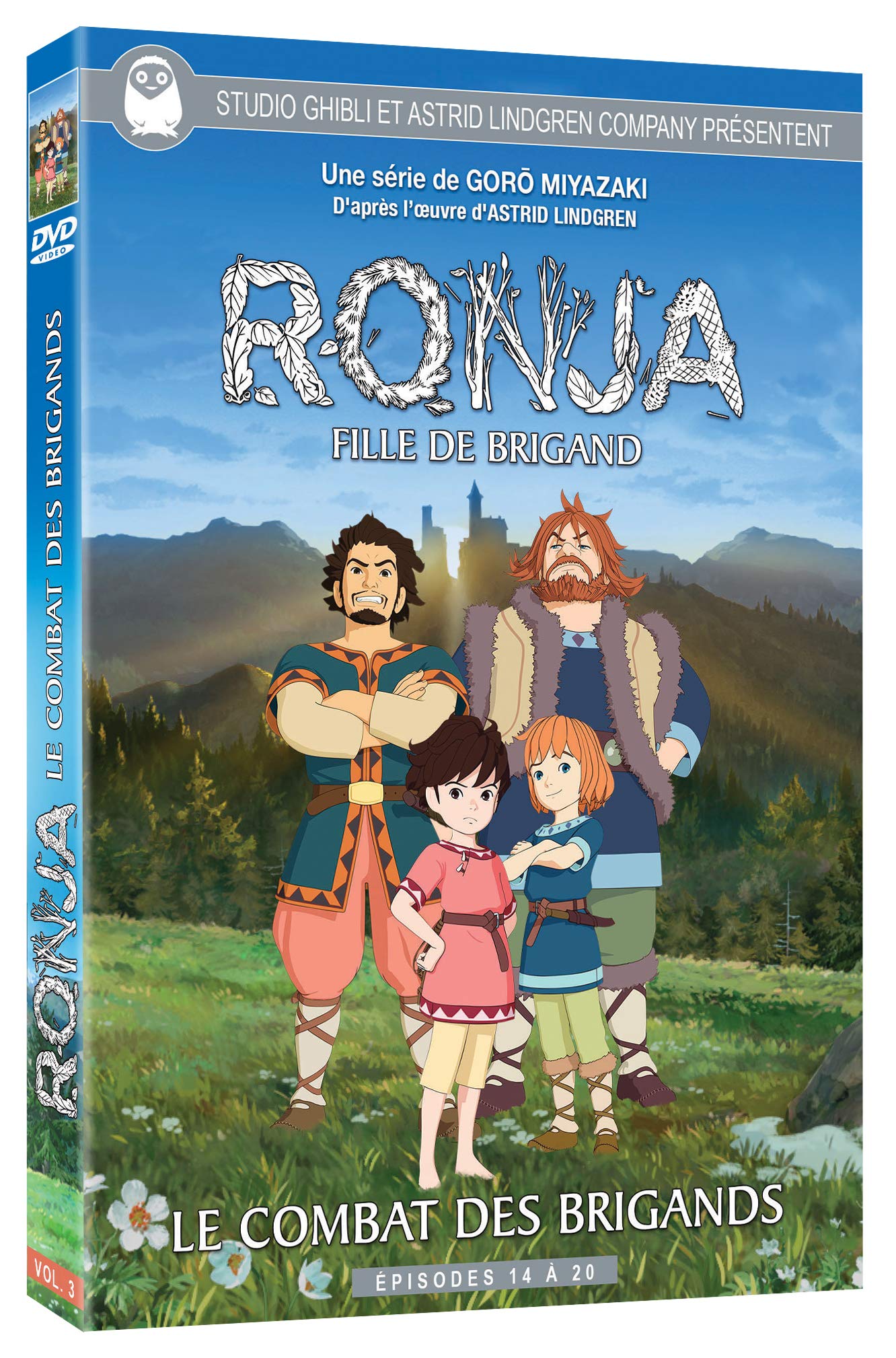Ronja, fille de brigand - Vol. 3 - Le Combat des brigands - Épisodes 14 à 20 - DVD