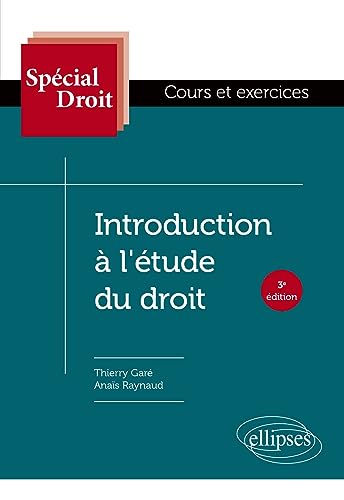 Introduction à l'étude du droit: cours et exercices