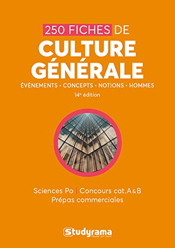 250 fiches de culture générale - Collectif