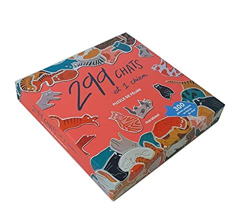 299 chats et 1 chien - Puzzle de félins - Léa Maupetit
