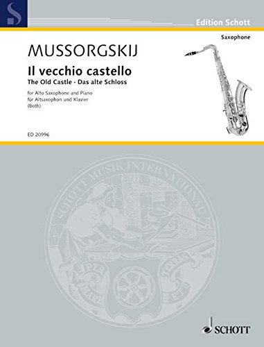 Moussorgski - Le Vieux Château - Saxophone Alto et Piano
