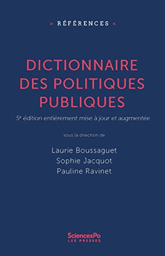 Dictionnaire des politiques publiques (5e édition)