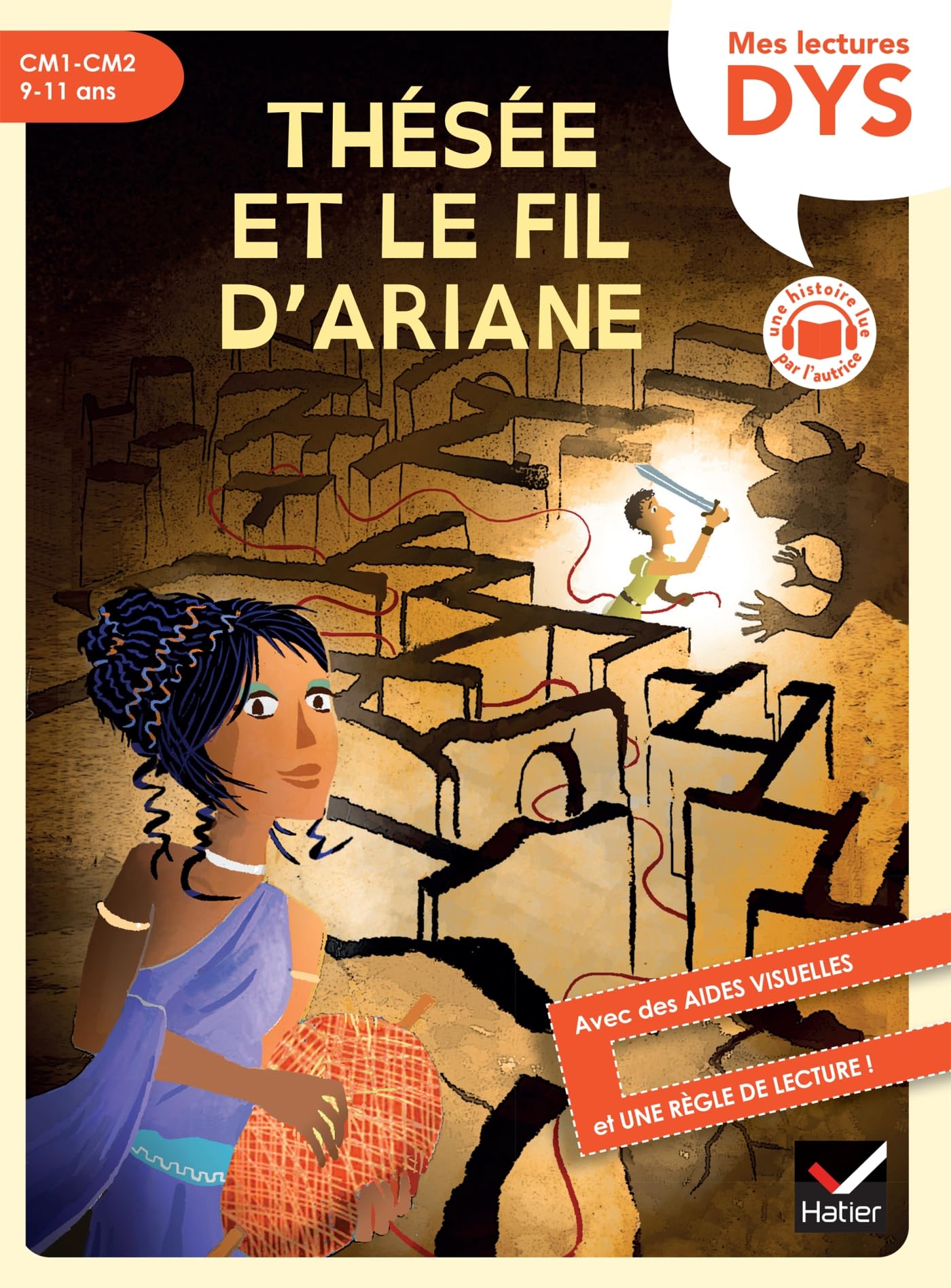 Thésée et le fil d'Ariane: CM1, CM2, 9-11 ans