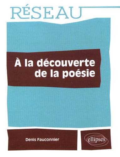 À la découverte de la poésie