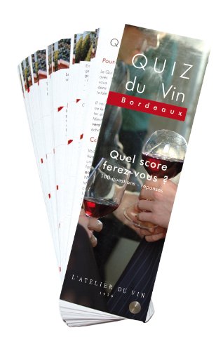 Quiz du Vin Bordeaux - David Cobbold, Sébastien Durand-Viel