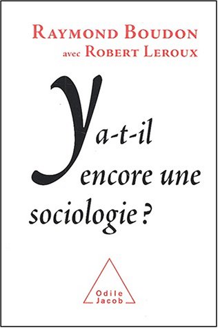 Y a-t-il encore une sociologie?