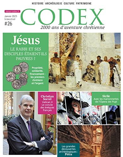 Codex n.26: Jésus: le rabbi et ses disciples étaient-il pauvres?