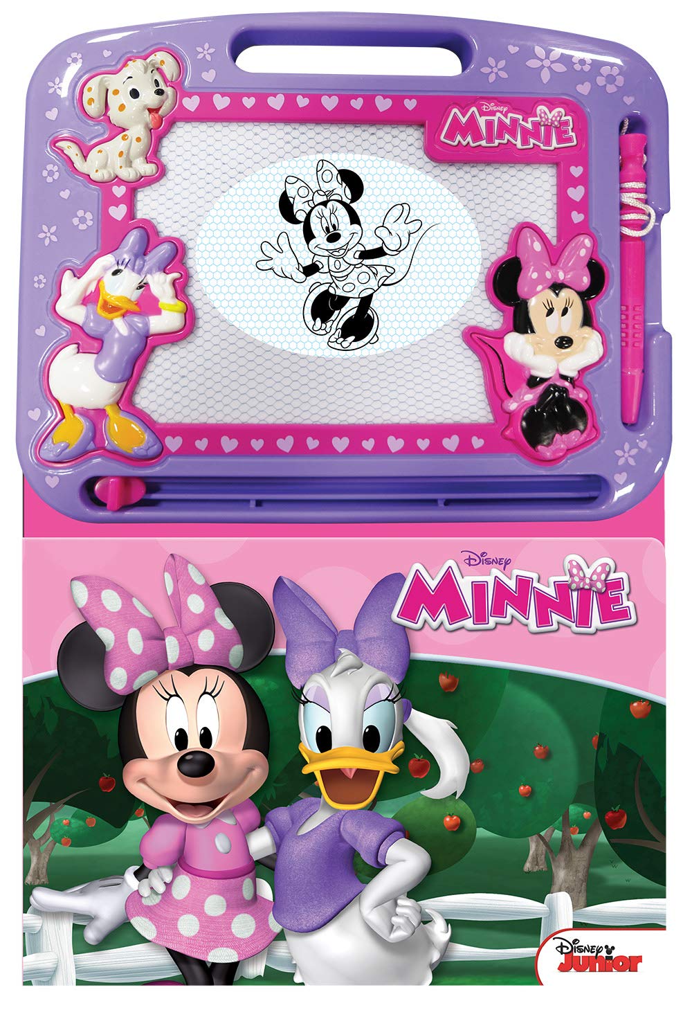 Disney Minnie Un Tableau Magnétique Et Stilet - Livre Cartonné De 22