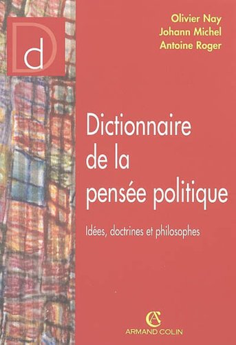 Dictionnaire de la pensée politique