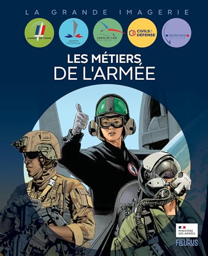 Les métiers de l'armée: armée de terre, Marine nationale, armée de l'air & de l'espace, civils de la Défense, Gendarmerie nationale