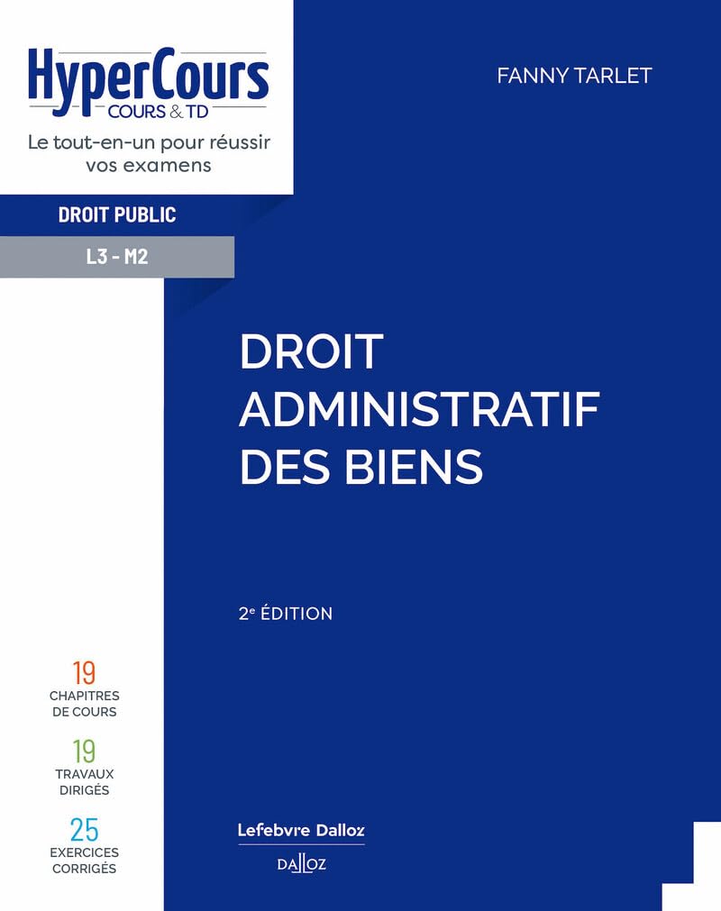 Droit administratif des biens: L3, M2
