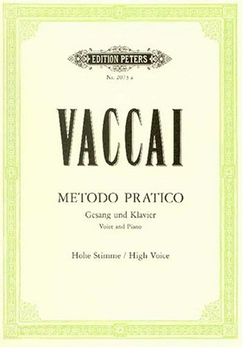 Vaccai - Methode Pratique (voix Haute)