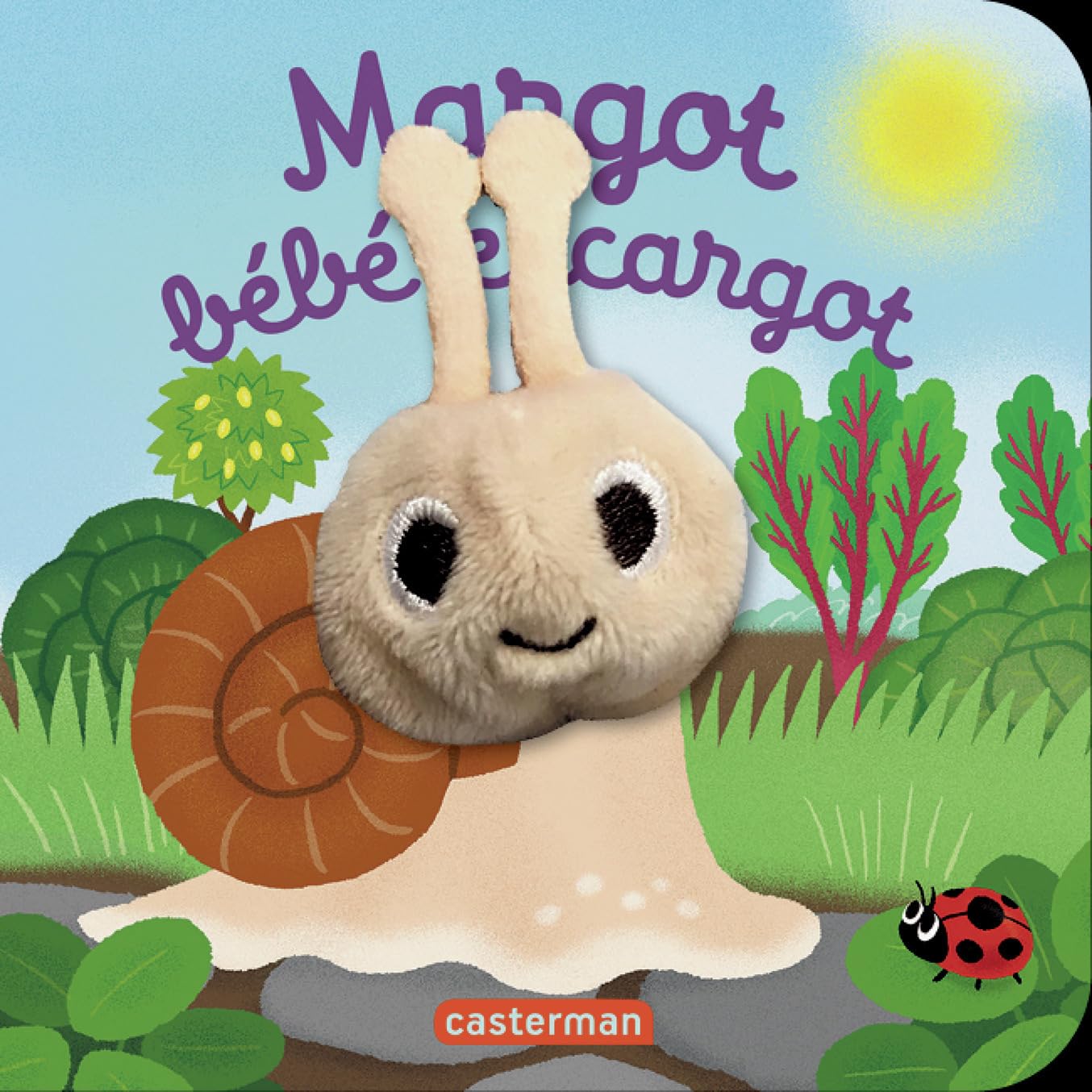 Margot Bébé escargot - Livre marionnette pour bébé - dès 3 mois