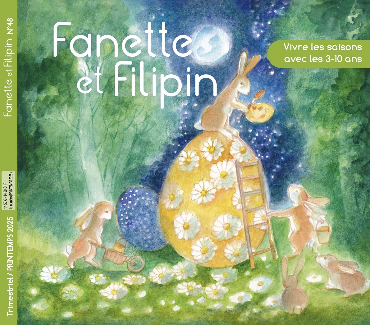 FANETTE ET FILIPIN N°48-Printemps 2025: Vivre les saisons avec les 3-10 ans