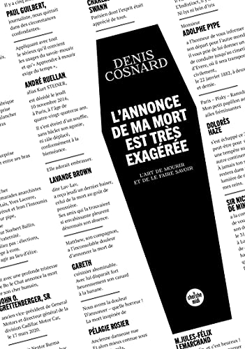 L'annonce de ma mort est très éxagérée