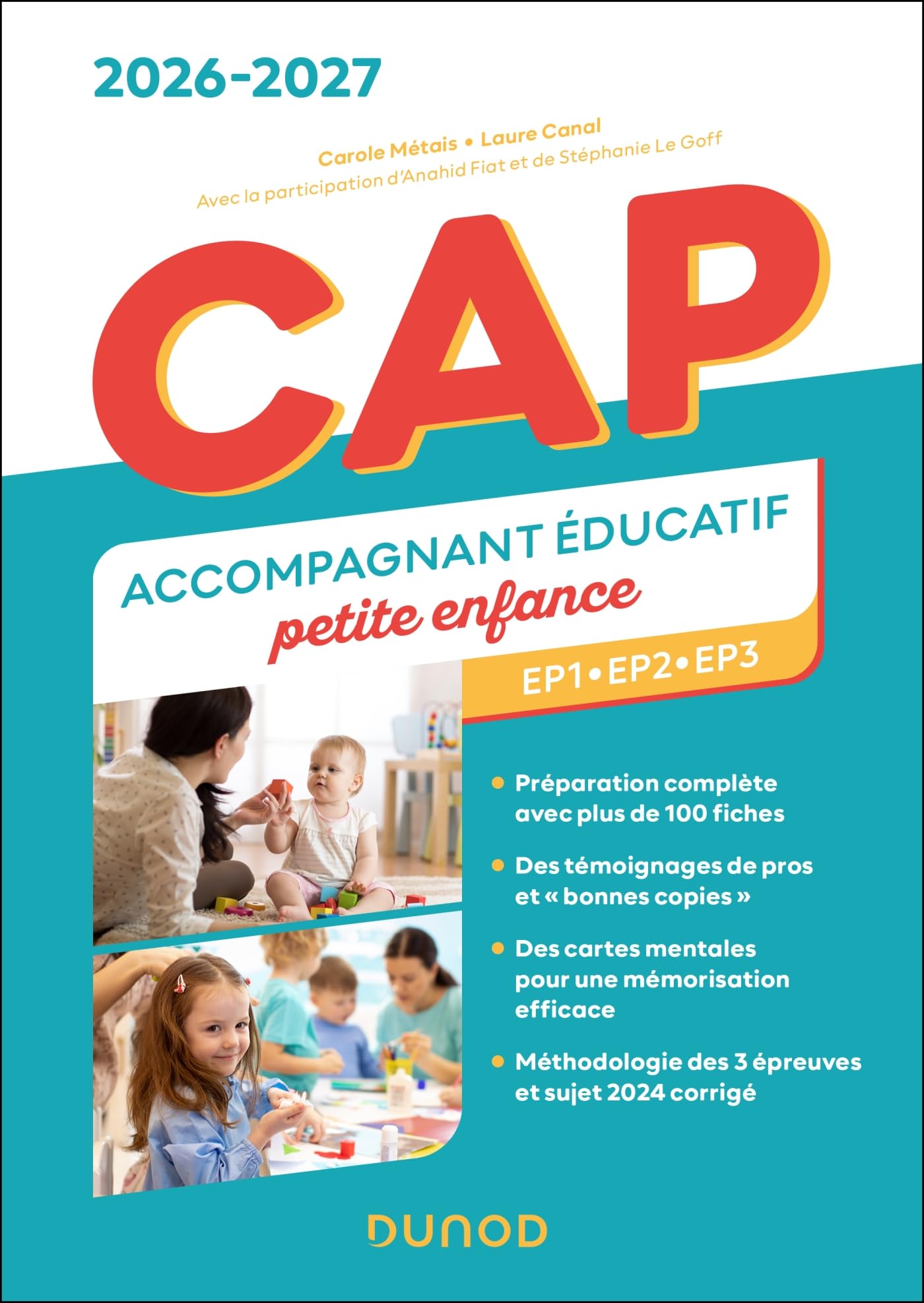 CAP Accompagnant éducatif petite enfance - EP1, EP2, EP3 - Tout-en-un (édition 2026/2027)