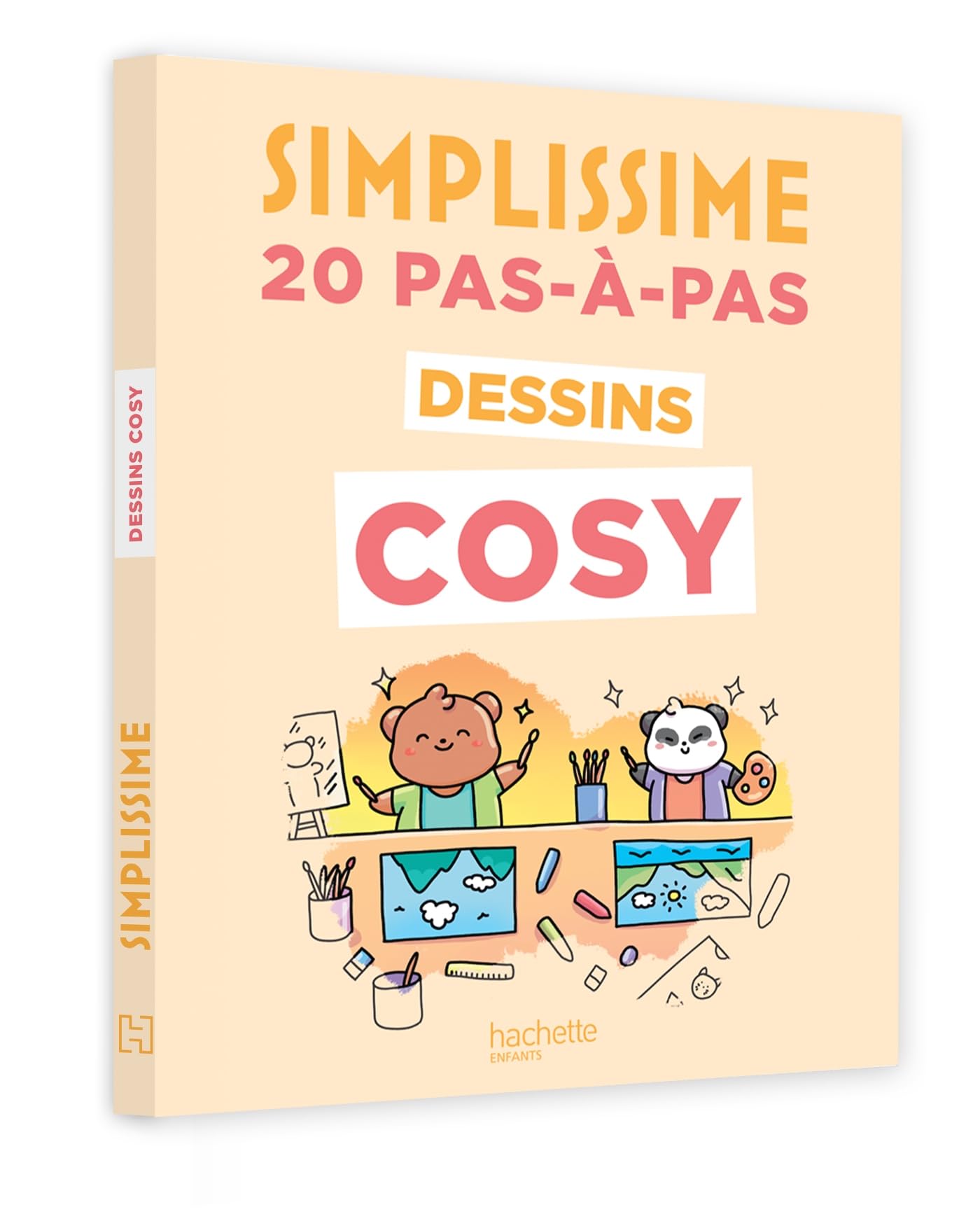 Simplissime: dessins cosy: 20 pas-à-pas