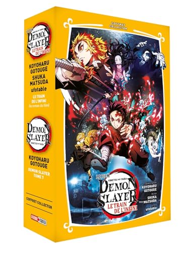 Coffret Demon Slayer T07 + Roman jeunesse T03