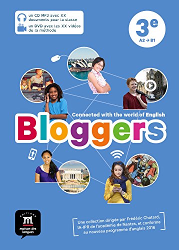 Bloggers: anglais - 3e - pack CD + DVD