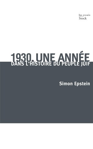 1930, une année dans l'histoire du peuple juif