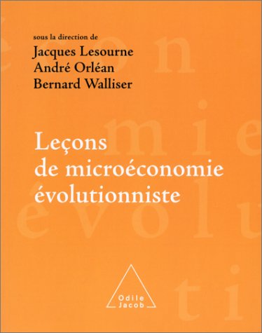 Lecons de microeconomie evolutionniste