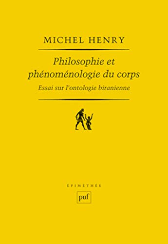 Philosophie et phénoménologie du corps (6e édition)