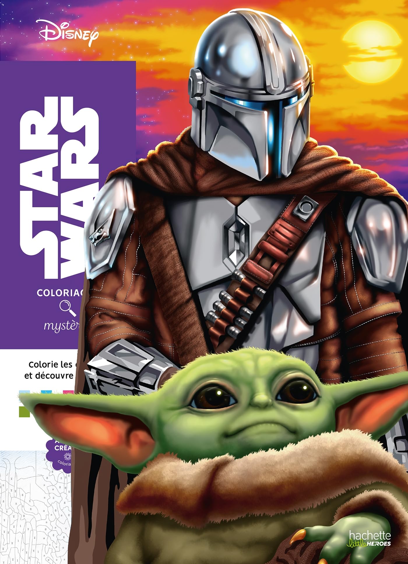 Coloriages Mystères: Star Wars: Colorie les chiffres et découvre l'image