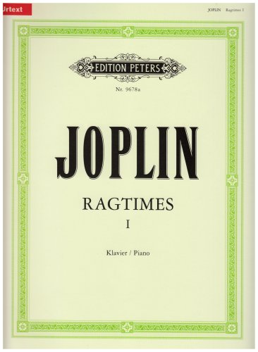 Joplin Scott - Ragtimes Vol.1 - Piano