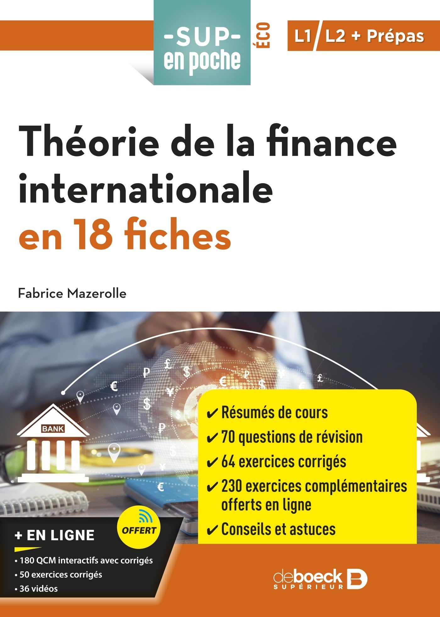 Sup en poche: Théorie de la finance internationale en 18 fiches: Pour L1, L1, prépas