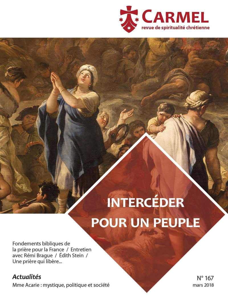 Revue du Carmel n.167: intercéder pour un peuple