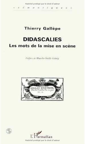 Didascalies: Les mots de la mise en scène