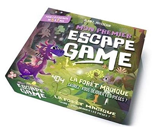 Mon premier escape game: La Forêt magique - Escape game enfant de 2 à 5 joueurs - De 5 à 7 ans