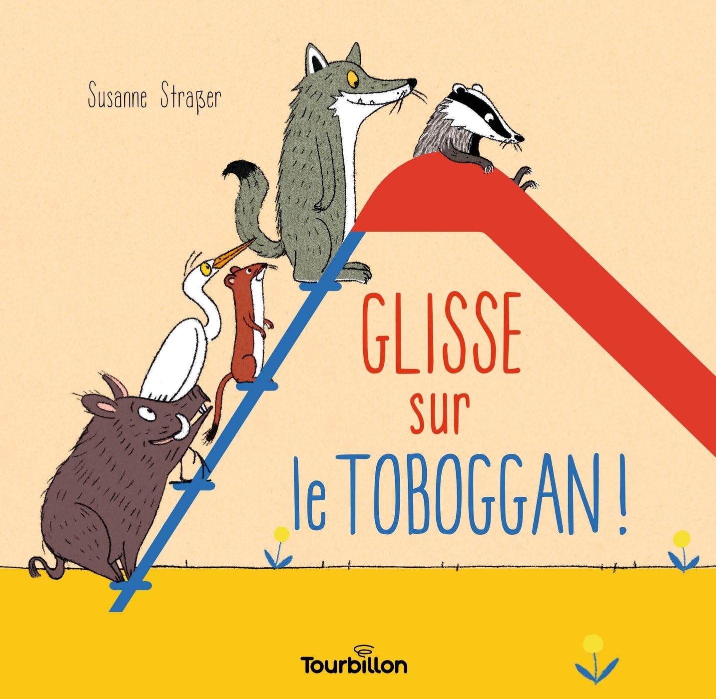 Glisse sur le toboggan!