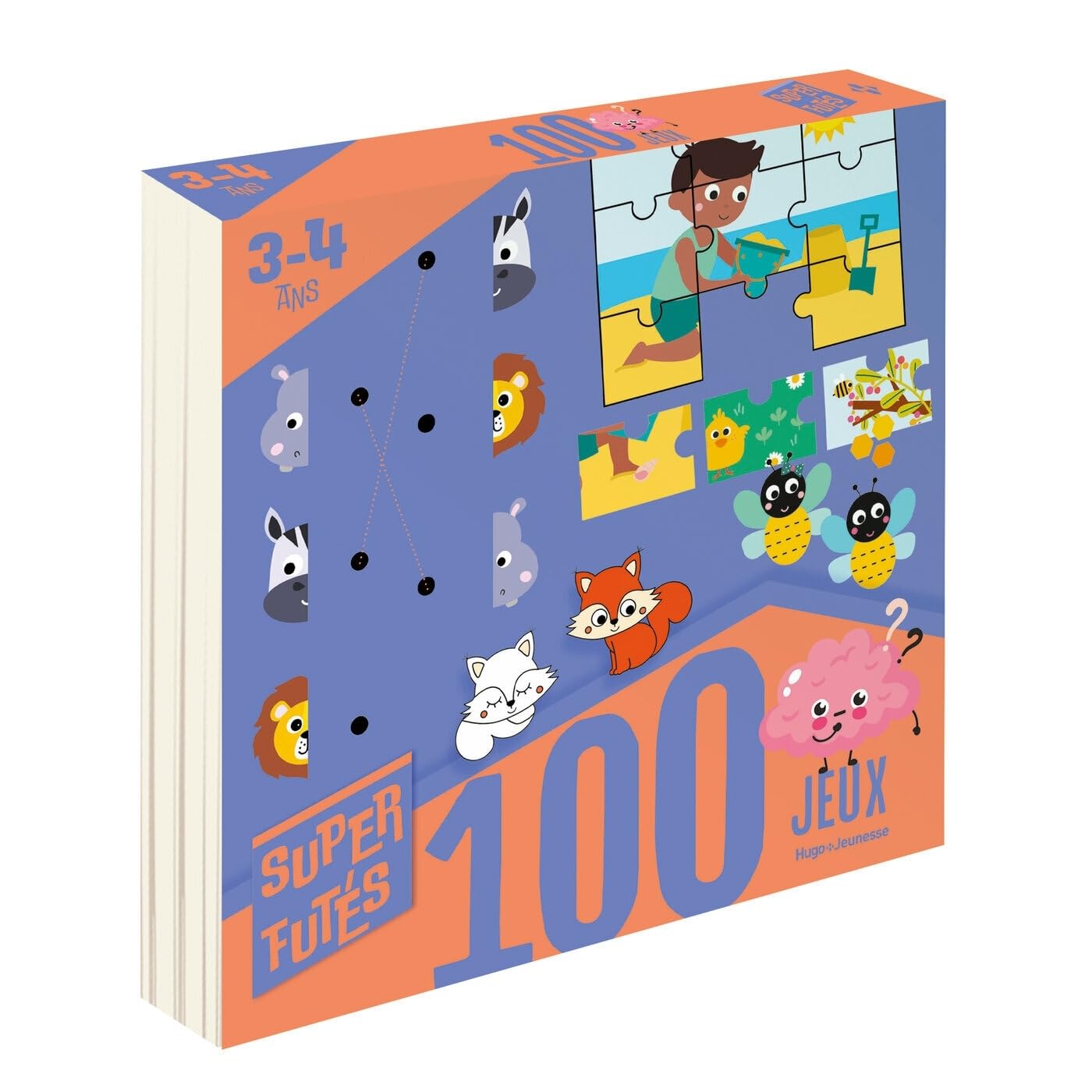100 jeux pour super futés: 3-4 ans, petite section